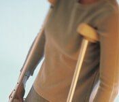 Man on Crutches - Law services in Sterling Heights, MI