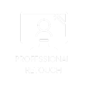 A white logo with a picture of a person and the words `` professional keychain ''.