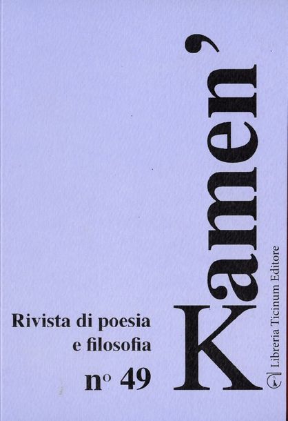 Kamen 49 Libreria Ticinum Editore