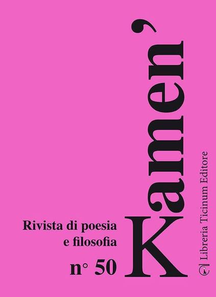 Kamen 50 Libreria Ticinum Editore