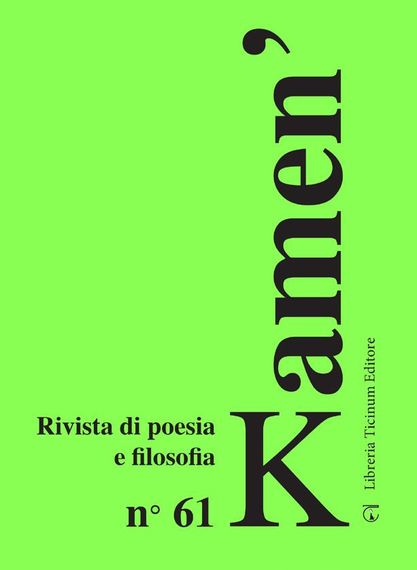 61 Kamen Casa editrice Libreria Ticinum Editore Voghera