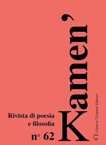 62 Kamen Casa editrice Libreria Ticinum Editore Voghera