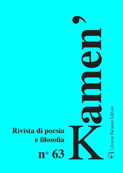 63 Kamen Casa editrice Libreria Ticinum Editore Voghera