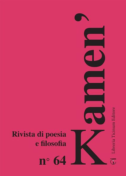 64 Kamen Casa editrice Libreria Ticinum Editore Voghera