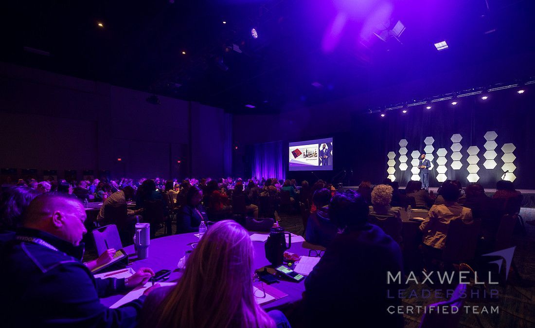 Carl Green Speaking on Stage