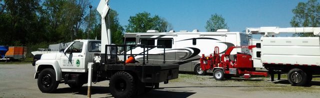 Business Truck For Tree Service — Genesee County, MI — Greenwood Tree Service