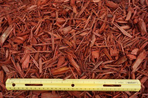 Red hardwood mulch — Wetumpka, AL — Area Sand & Gravel