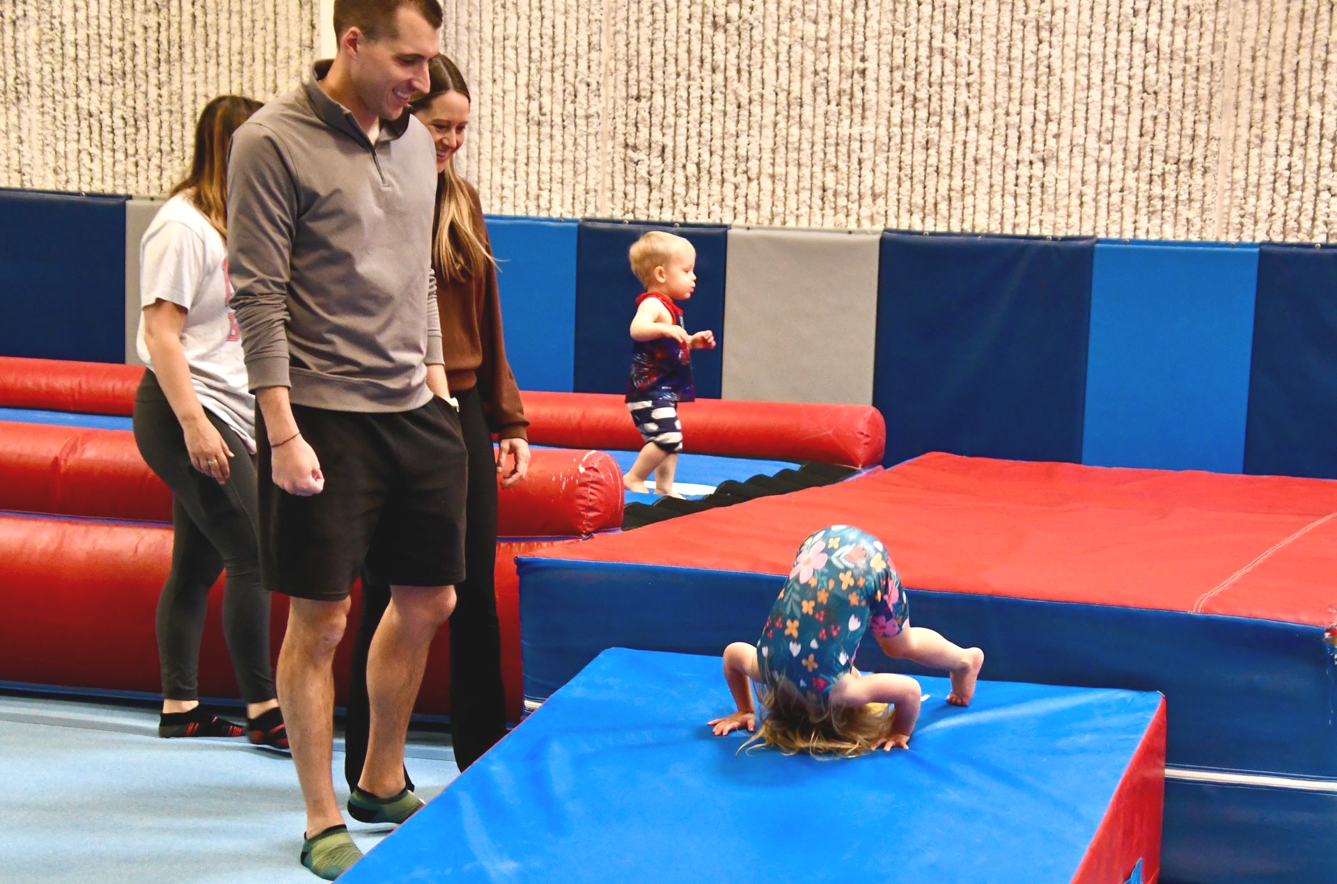 parents and toddlers at Parent tot class
