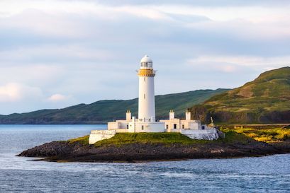 White Lighthouse In The Middle Of Ocean — Shed Kits in Lismore, NSW