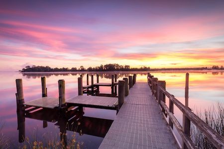View Of Ocean And Sunset  — Shed Kits in Grafton, NSW