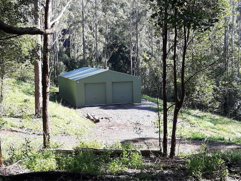 Spacious Two-Door Grey Shed Kit — Shed Kits in Lismore, NSW