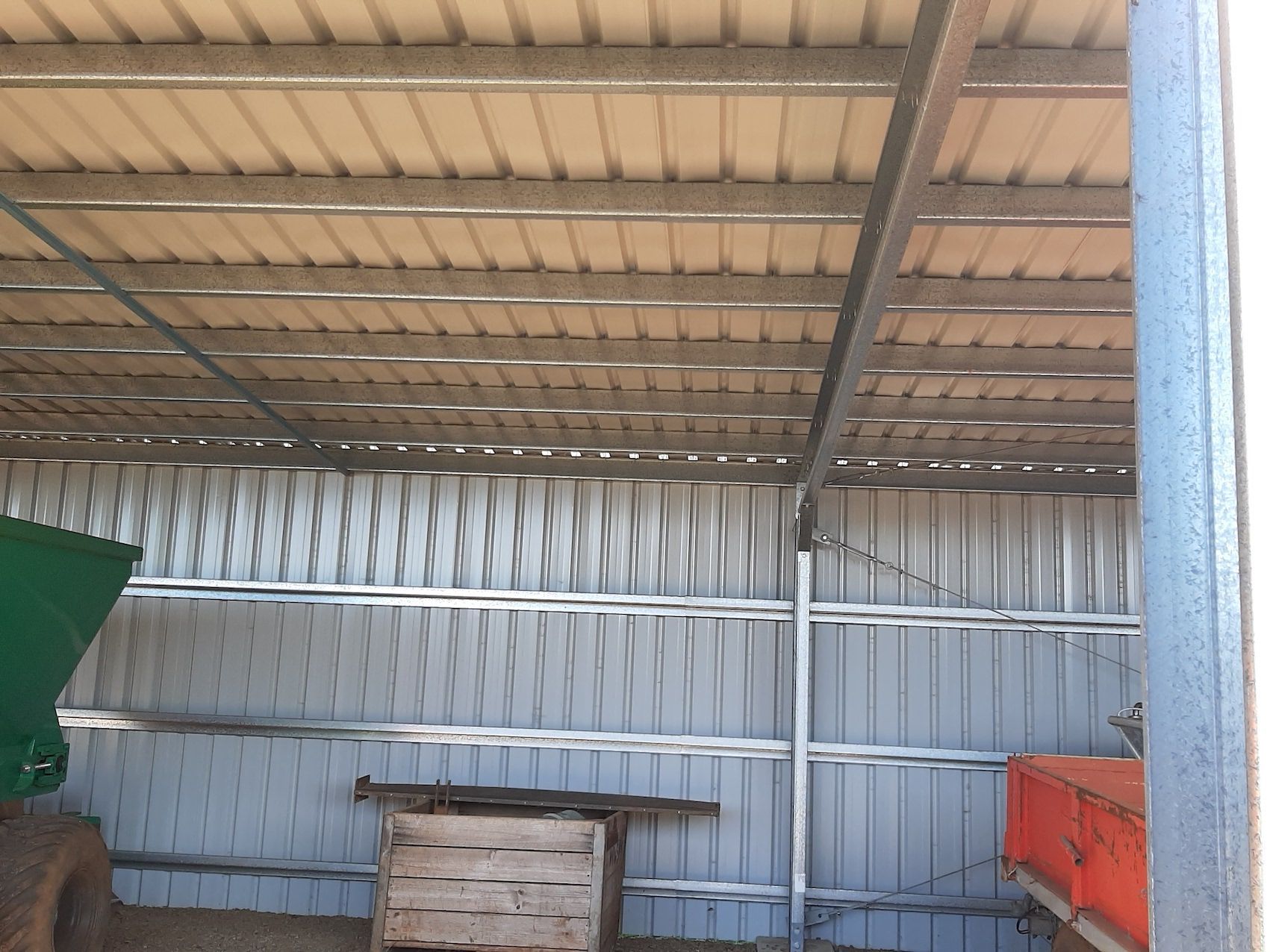 Inside Of Large Storage Shed — Shed Kits in Kyogle, NSW