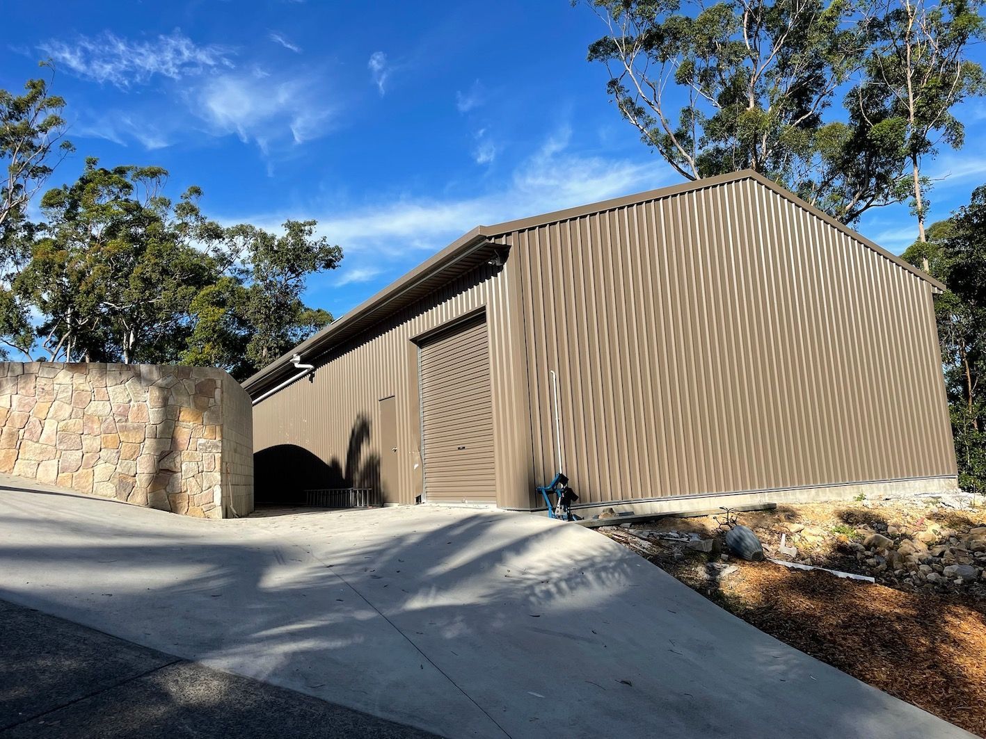 Brown Steel Shed For All Your Storage Needs — Shed Kits in Mullumbimby, NSW