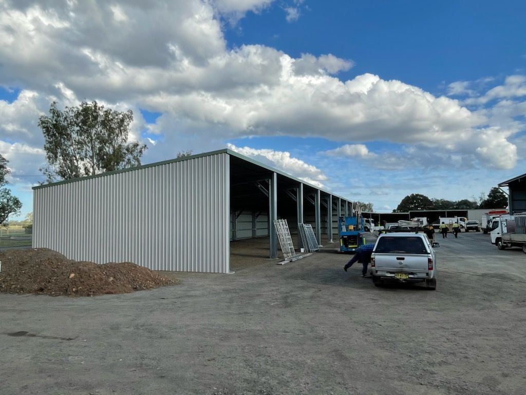 Large Work Equipment Shed For A Farm — Shed Kits in Lismore, NSW