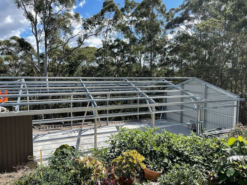 Sturdy Metal Frame and Shed Support — Shed Kits in Lismore, NSW