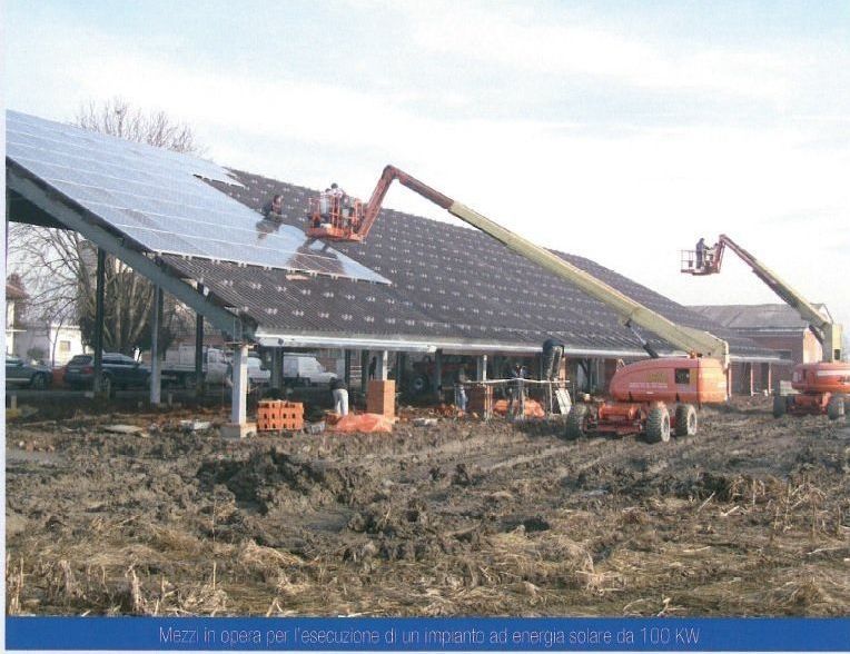 montaggio pannelli fotovoltaici