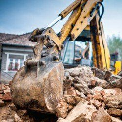 Excavator Working on Site Demolition — Demolition in Maple Plain, MN