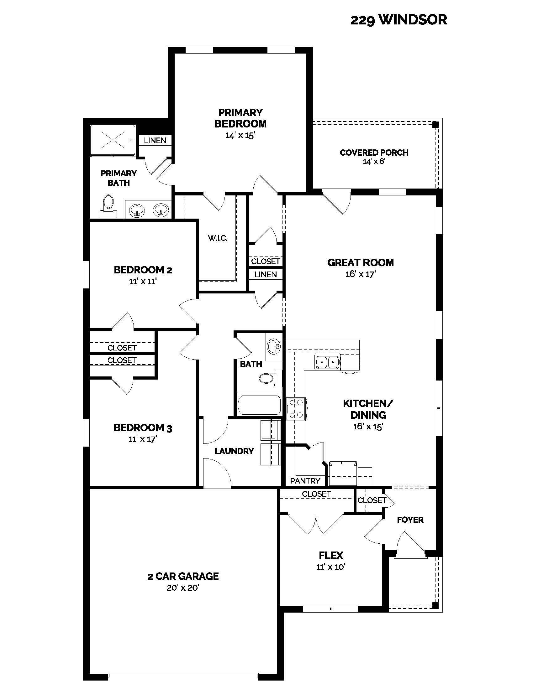 Windsor Floorplan