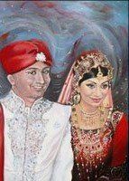 A painting by Shirley Wright