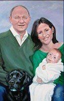 A painting by Shirley Wright