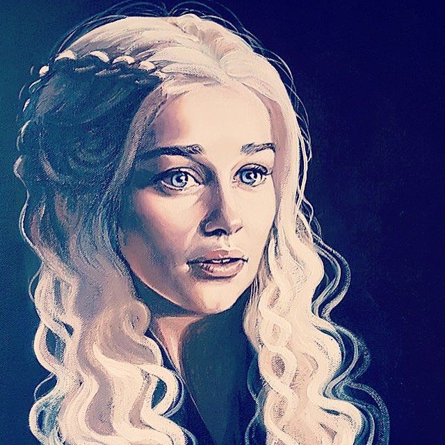 Game of thrones painting