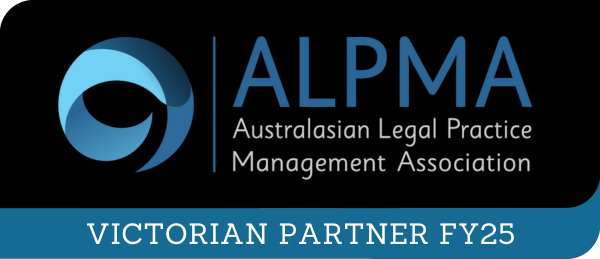 A logo for the Australasian Legal Practice Management Association