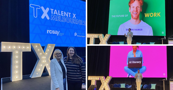 Photo collage of TalentX Melbourne 2026 event