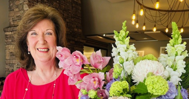 Colleen Tankard, retired Partner of Legal People, at her farewell lunch