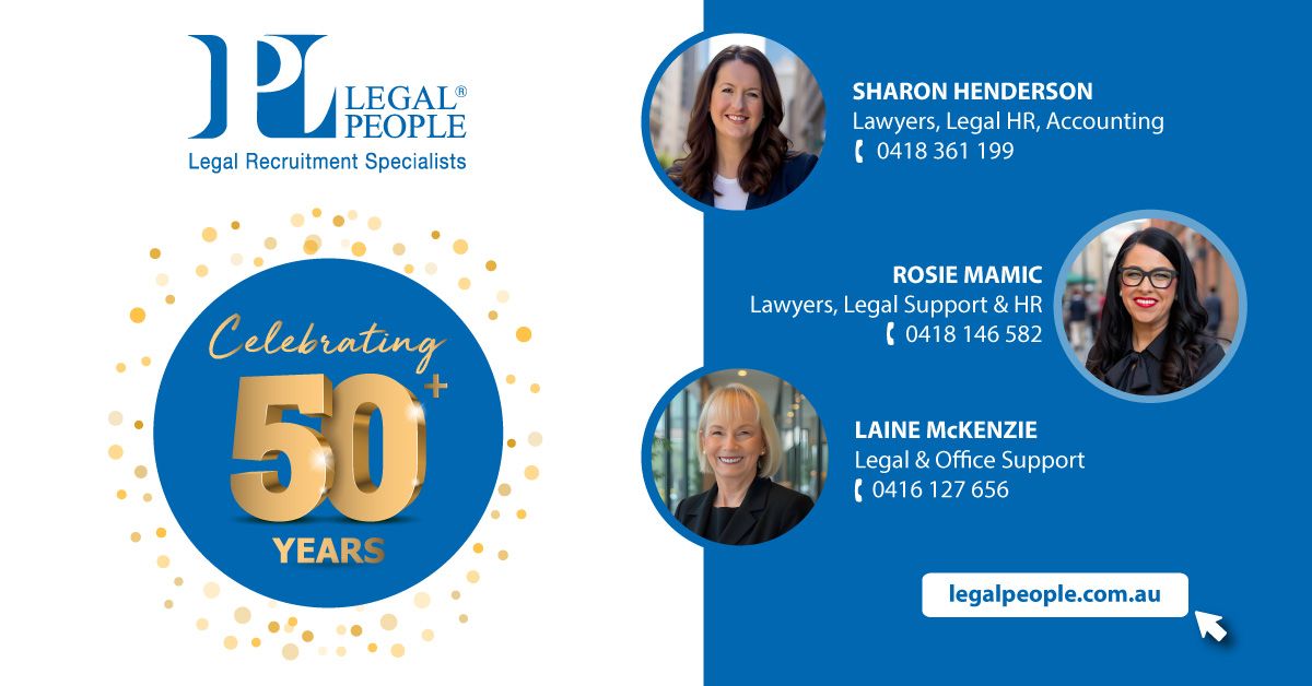 Legal People celebrating 50+ years