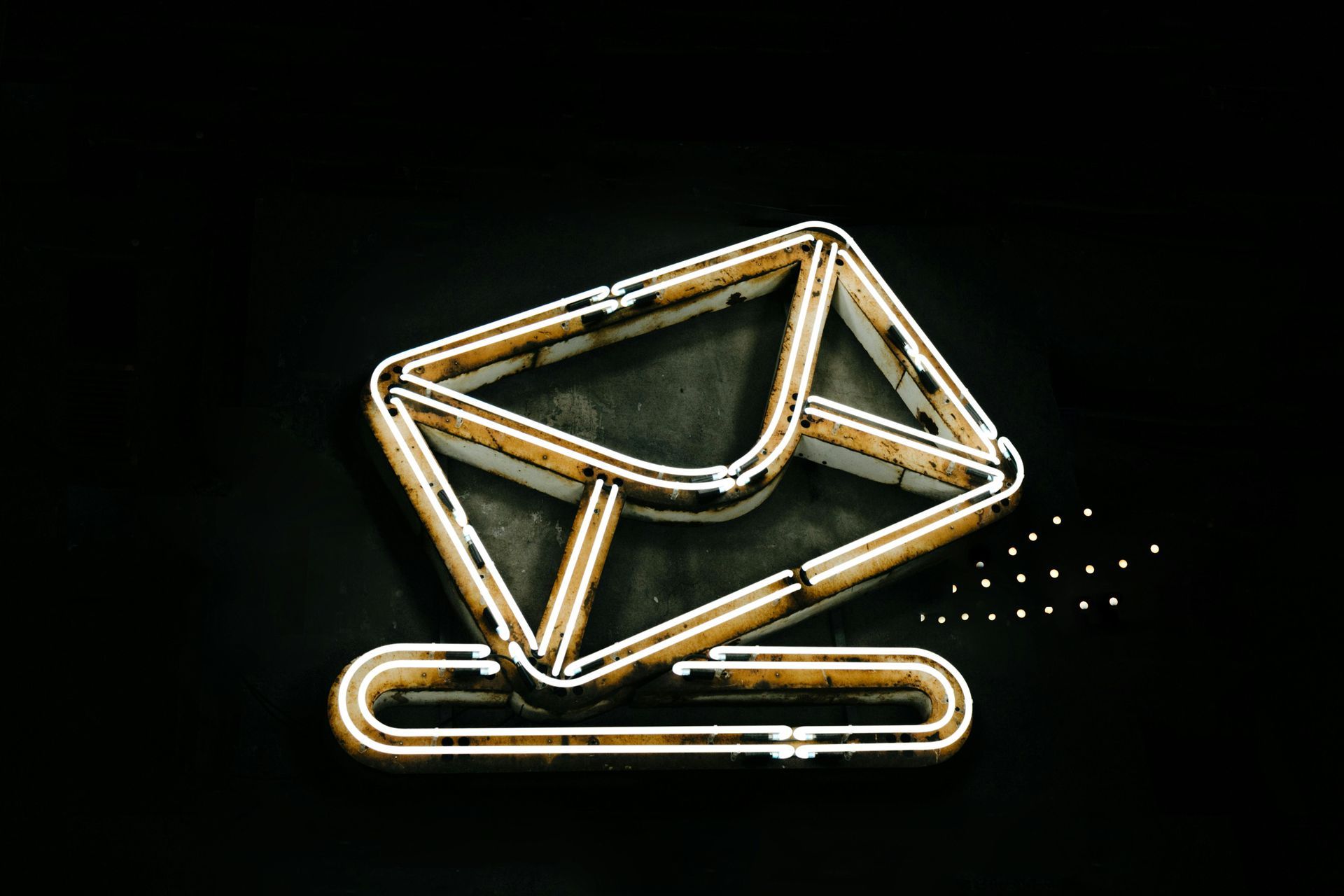 Graphic of an envelope being posted in a mail slot