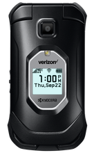 A smart phone with a design award sticker next to it