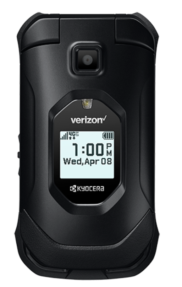 A cell phone with the time of 1:00 on it