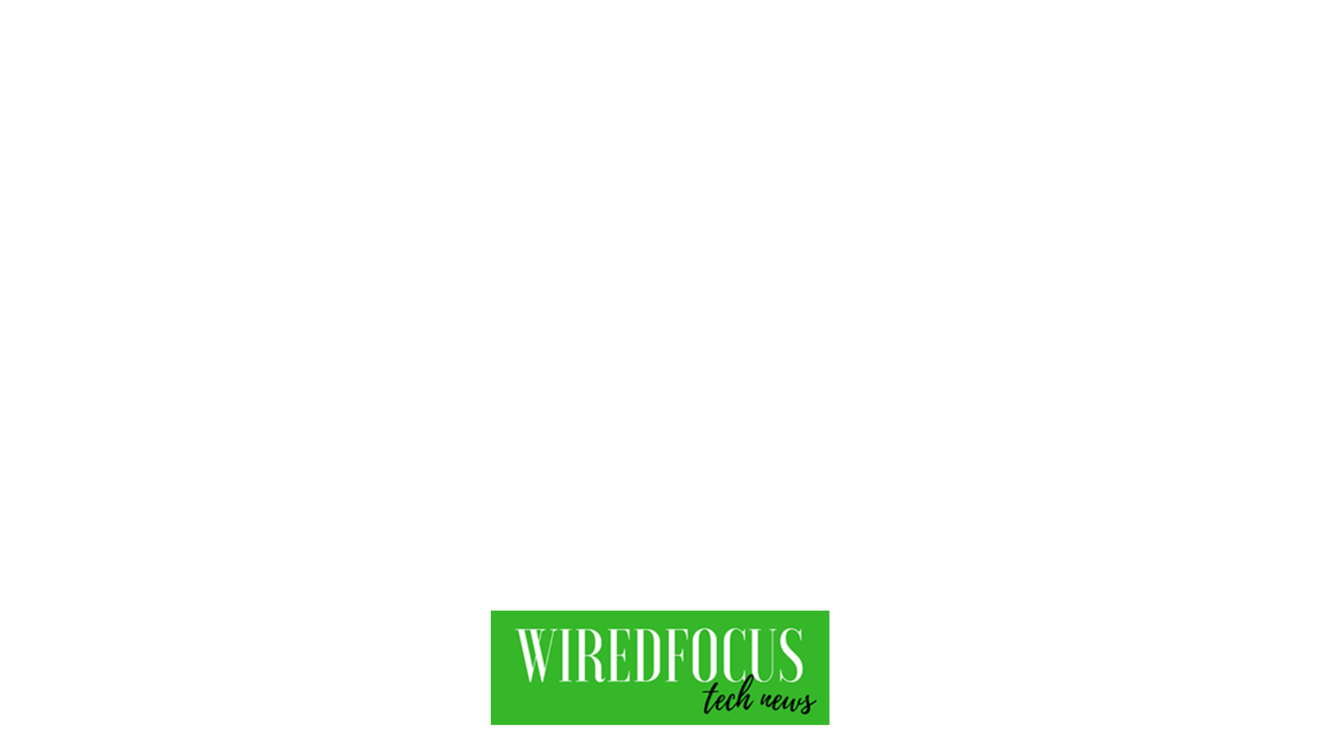 A green sign that says wired focus on a white background.
