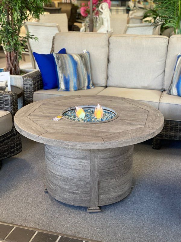 Salvaged Lumber Firepit