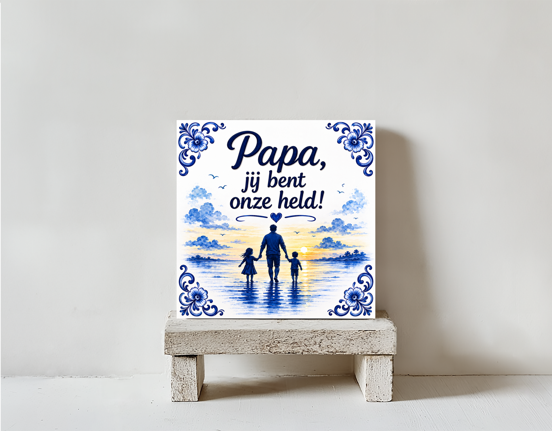 Papa Jij bent onze held