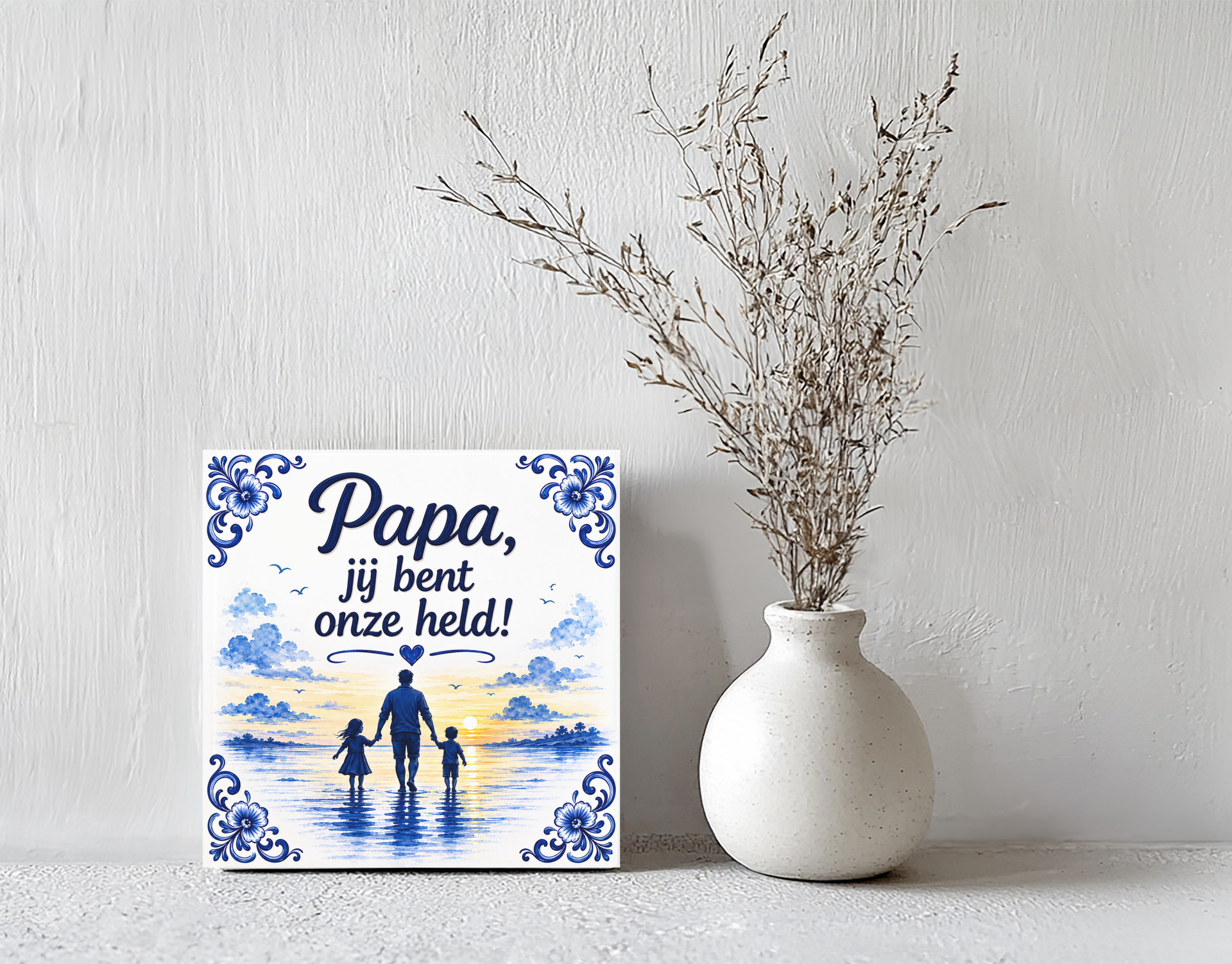 Papa Jij bent onze held