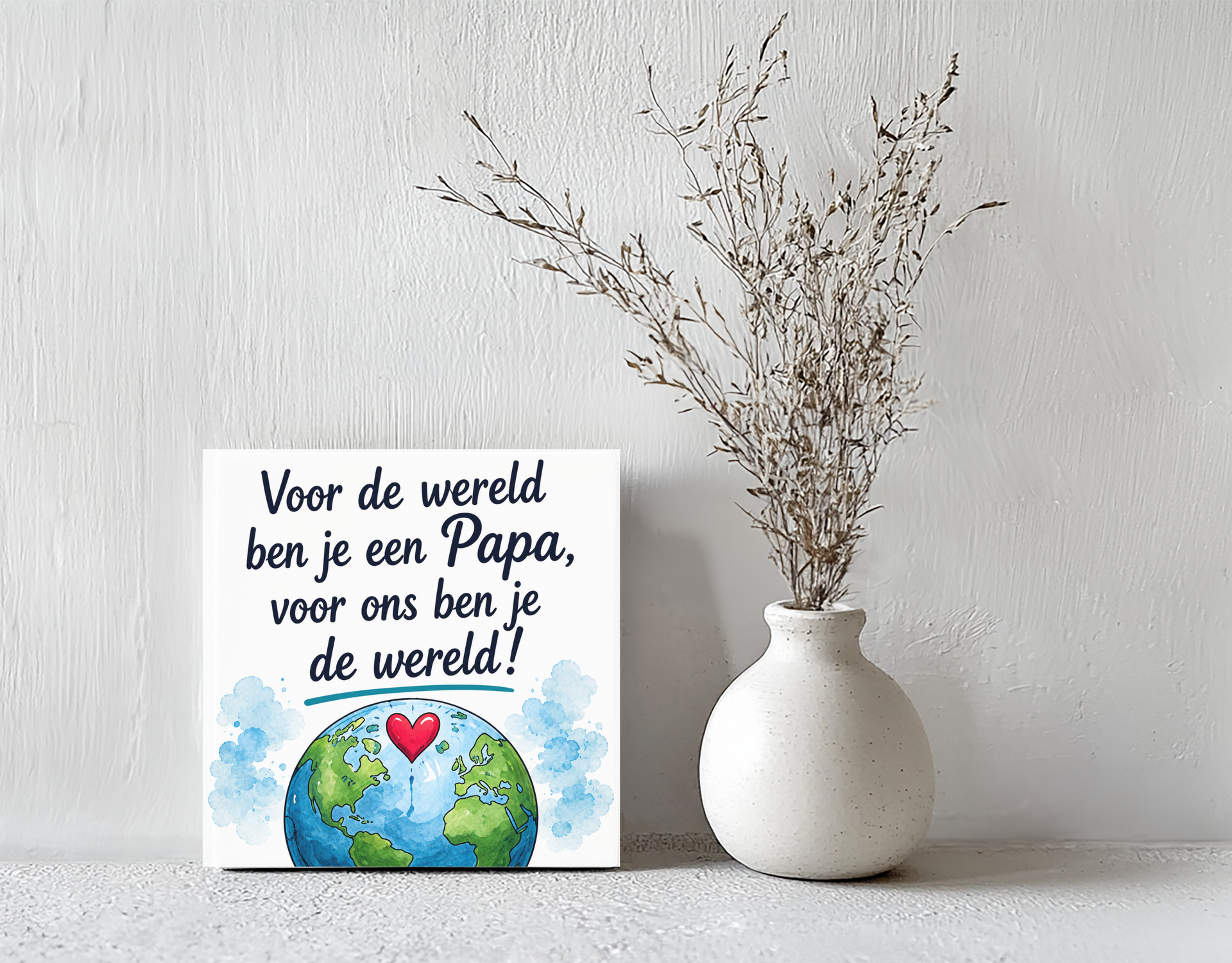 Voor de wereld ben je een Papa
