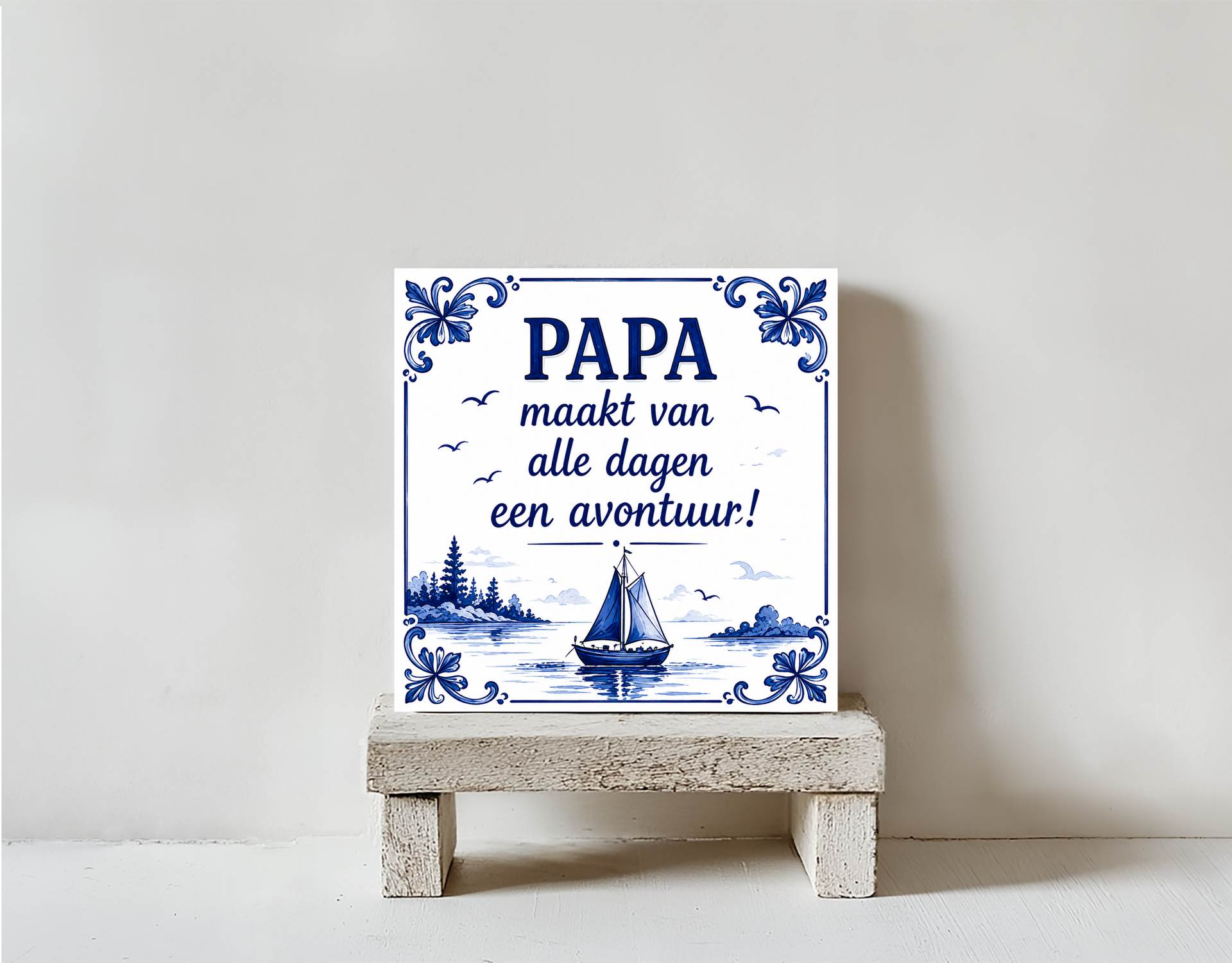 Papa maakt van alle dagen een avontuur