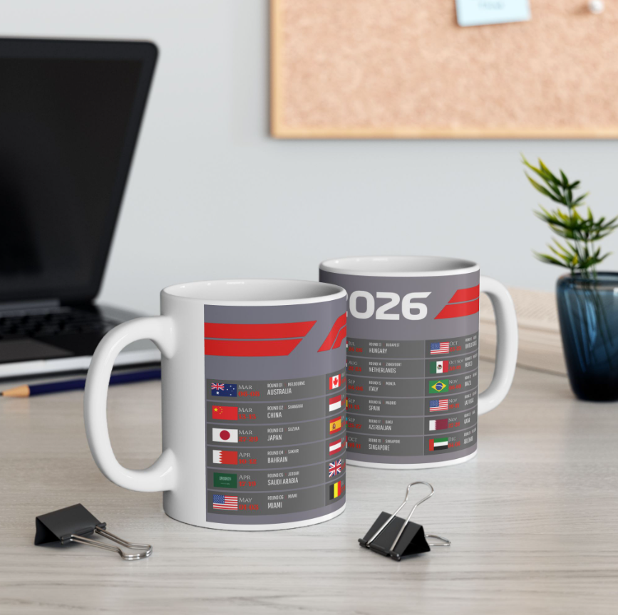 Mok F1 2026 kalender