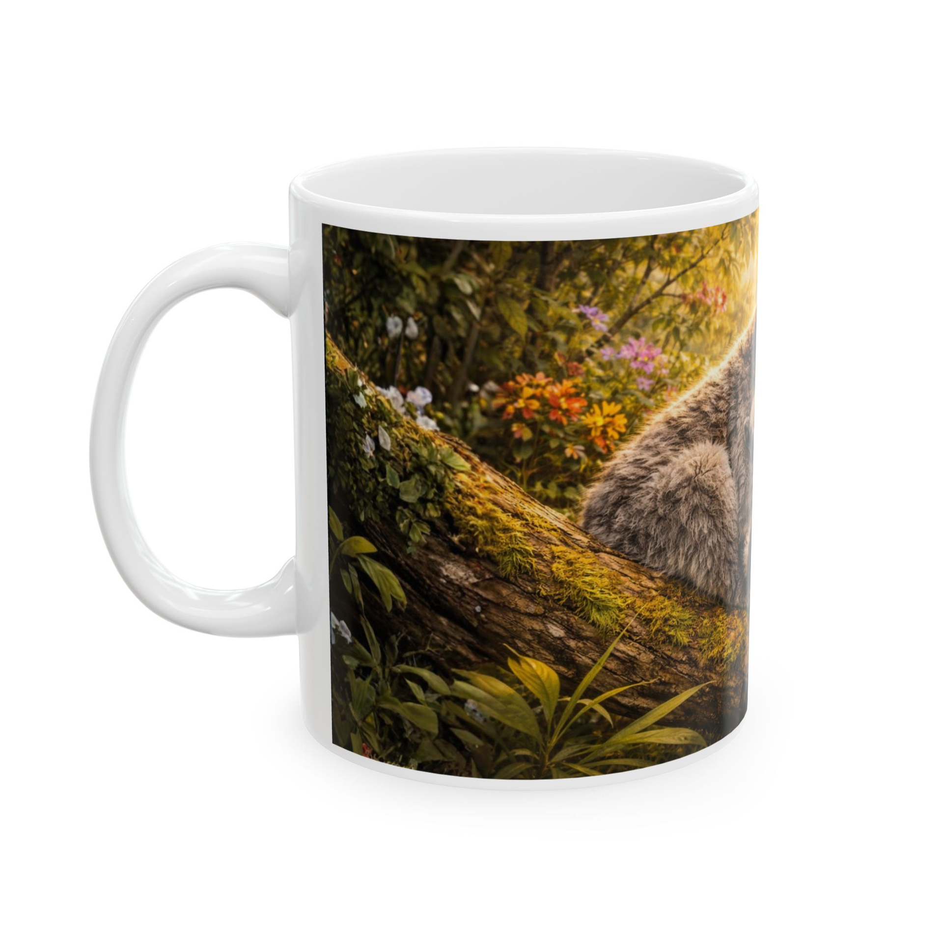 Maki en Baby Knuffelende Mok