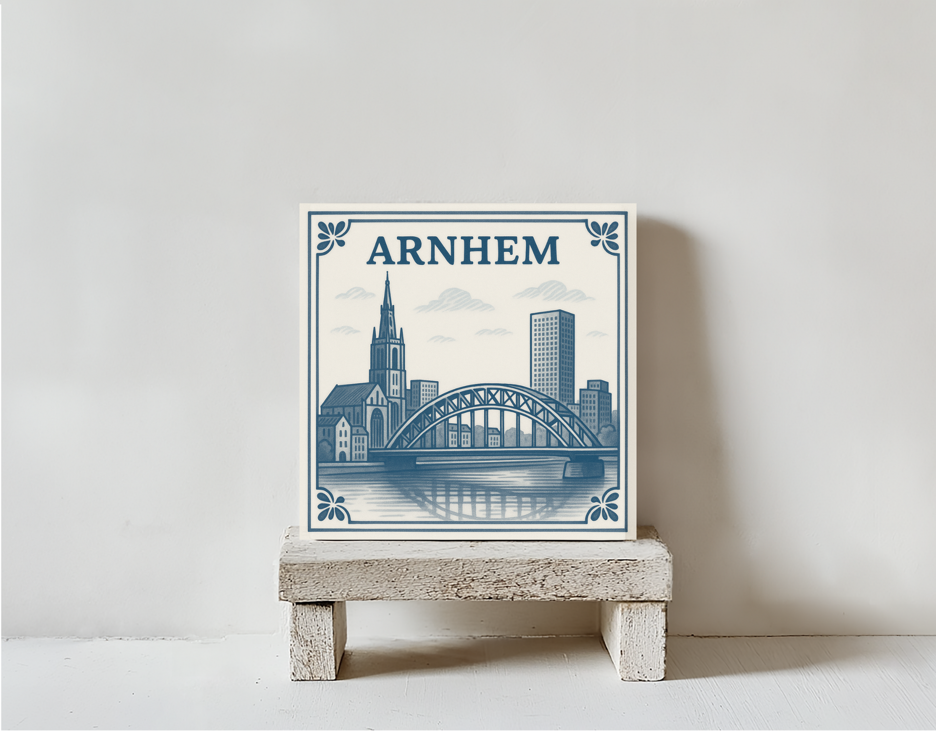 Tegeltje arnhem steen