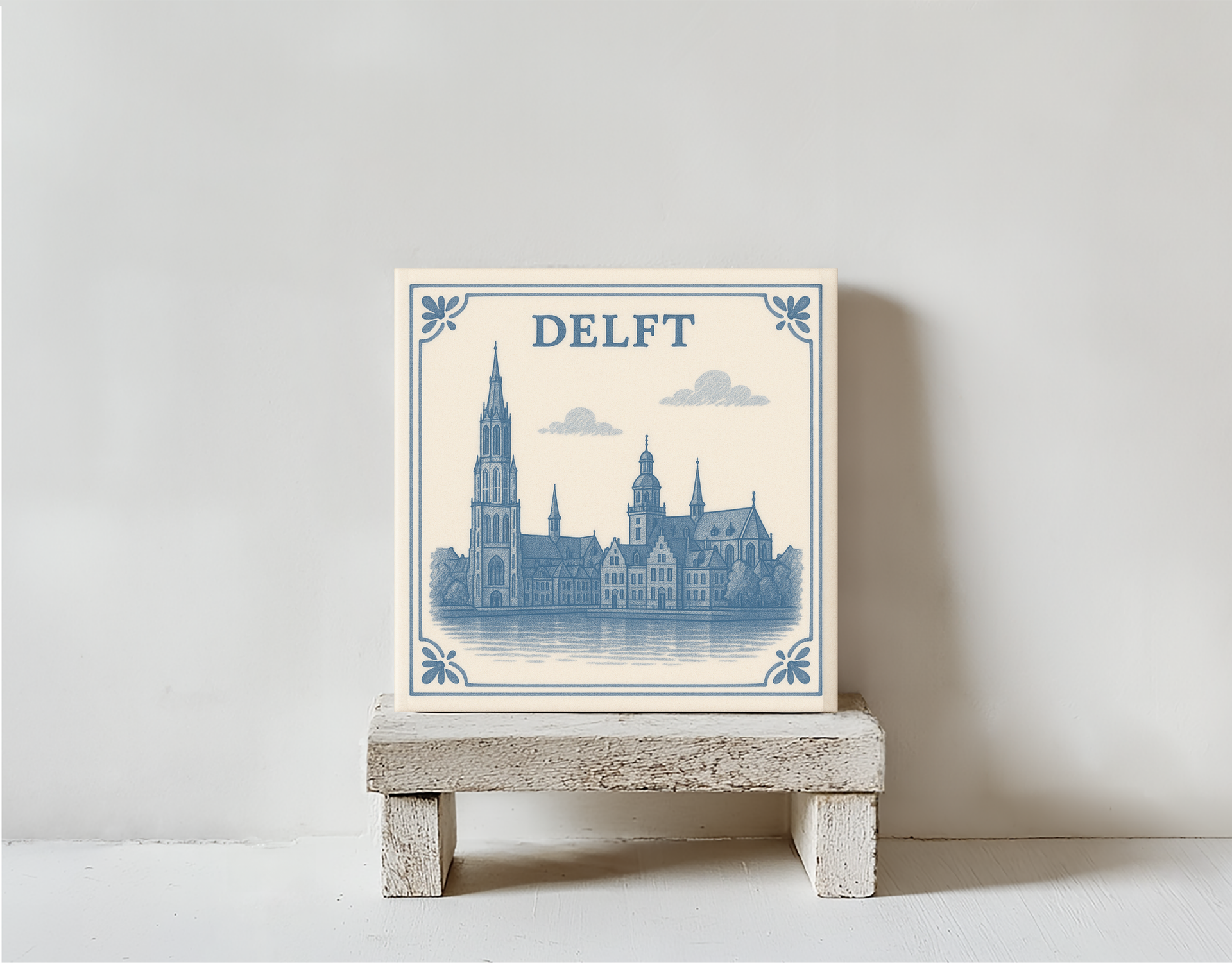 Tegeltje delft steen