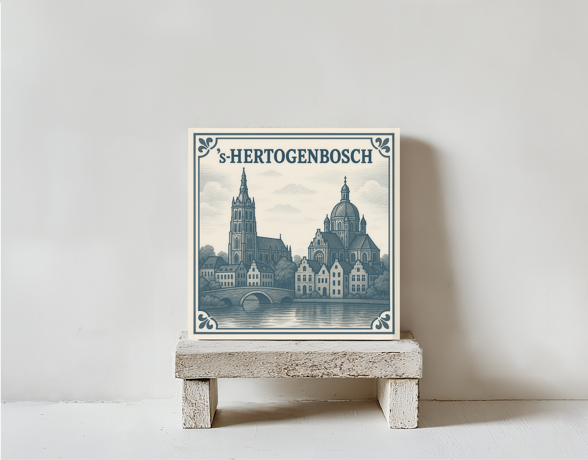 Tegeltje den bosch steen