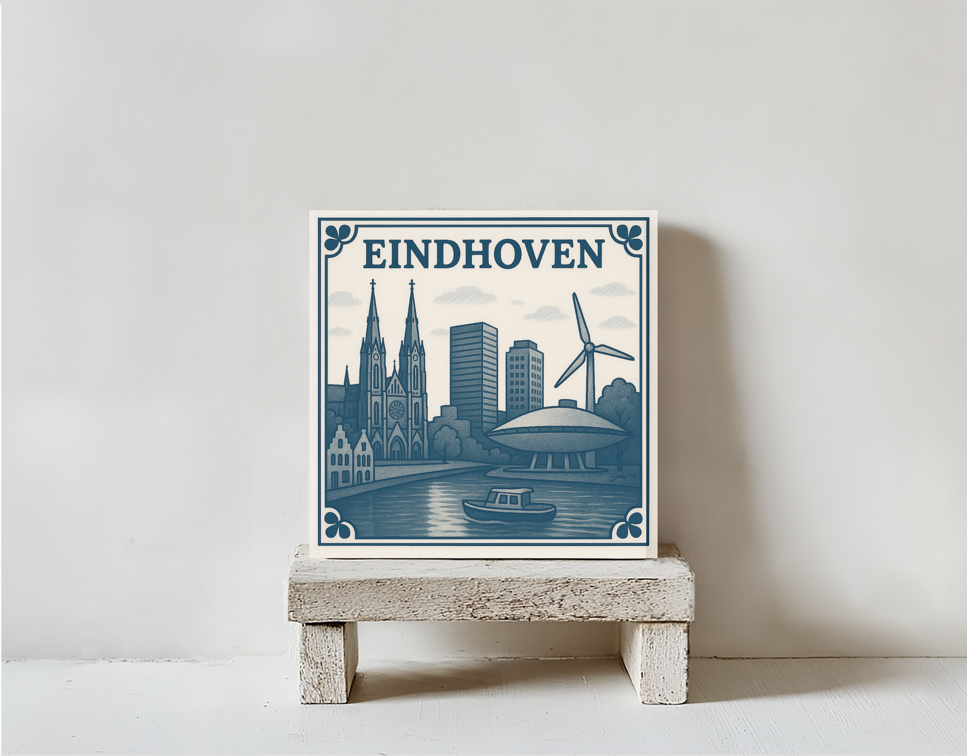 Tegeltje eindhoven steen