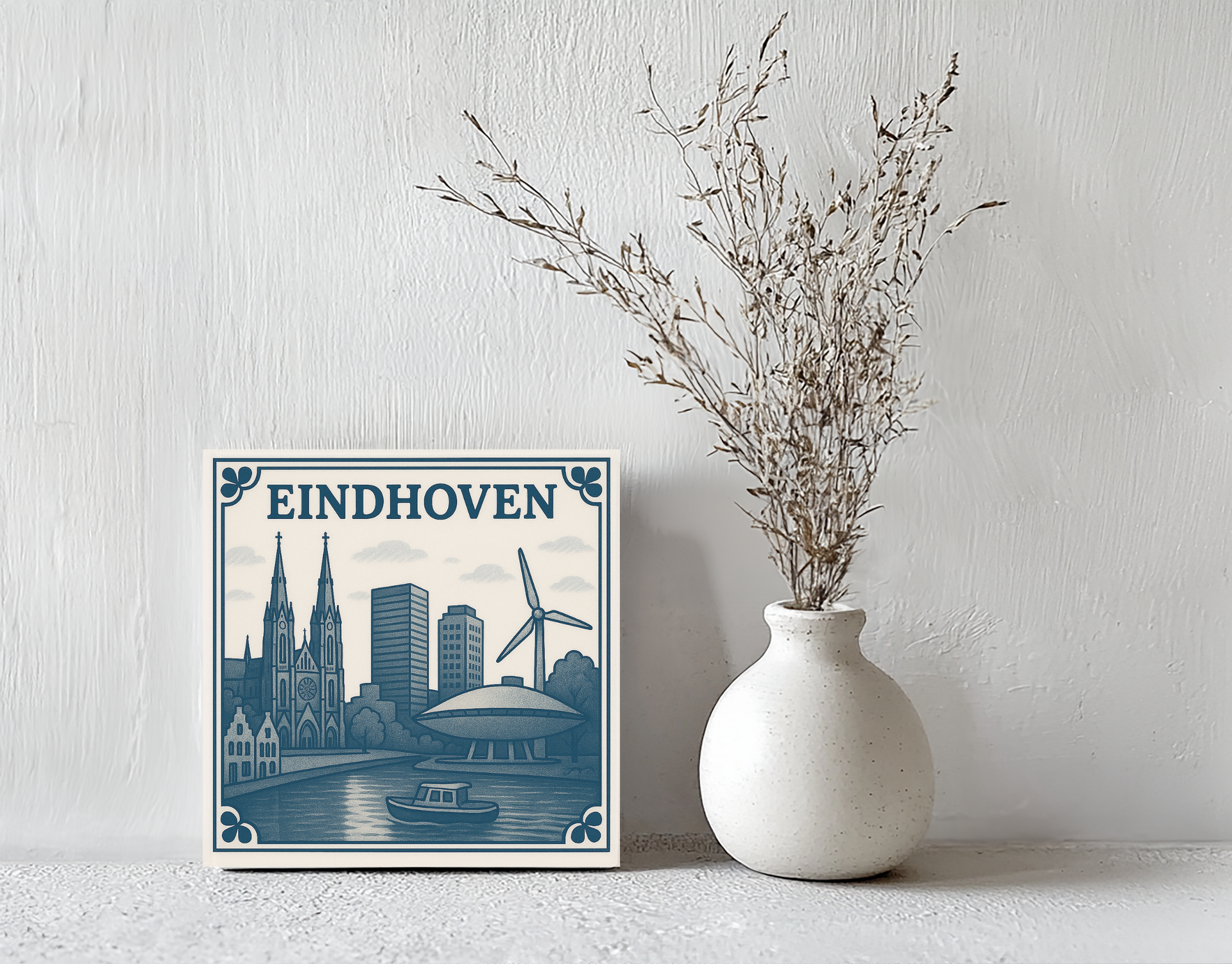 Tegeltje eindhoven steen