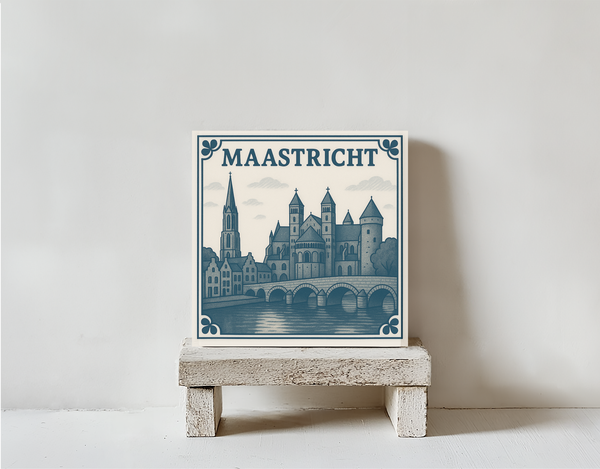 Tegeltje maastricht steen