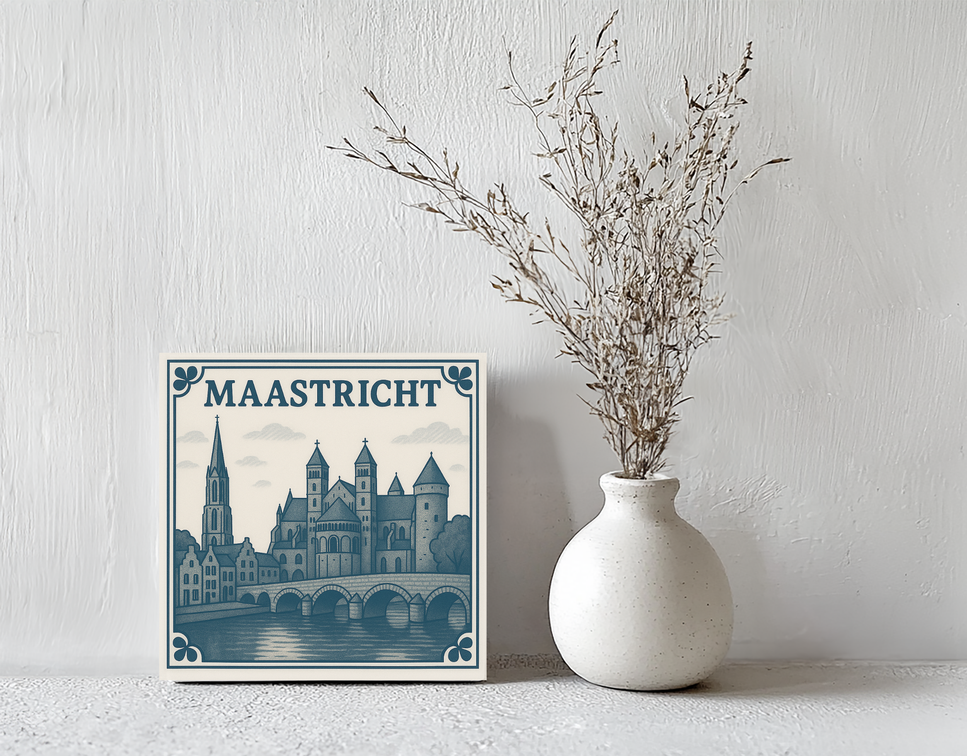 Tegeltje maastricht steen