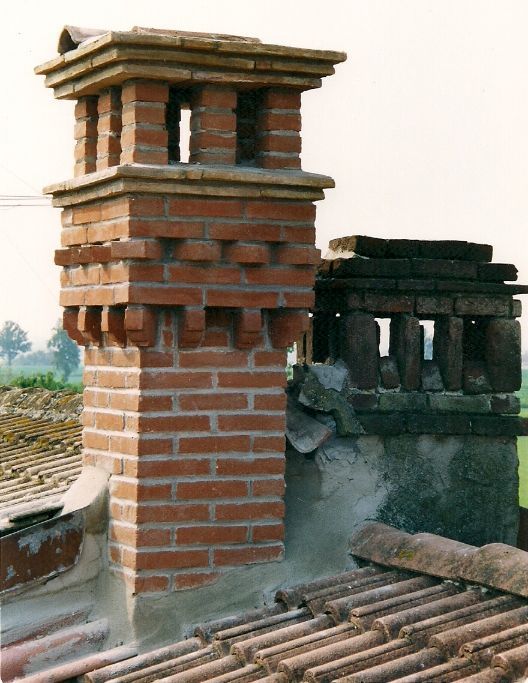 canna fumaria esterna in muratura