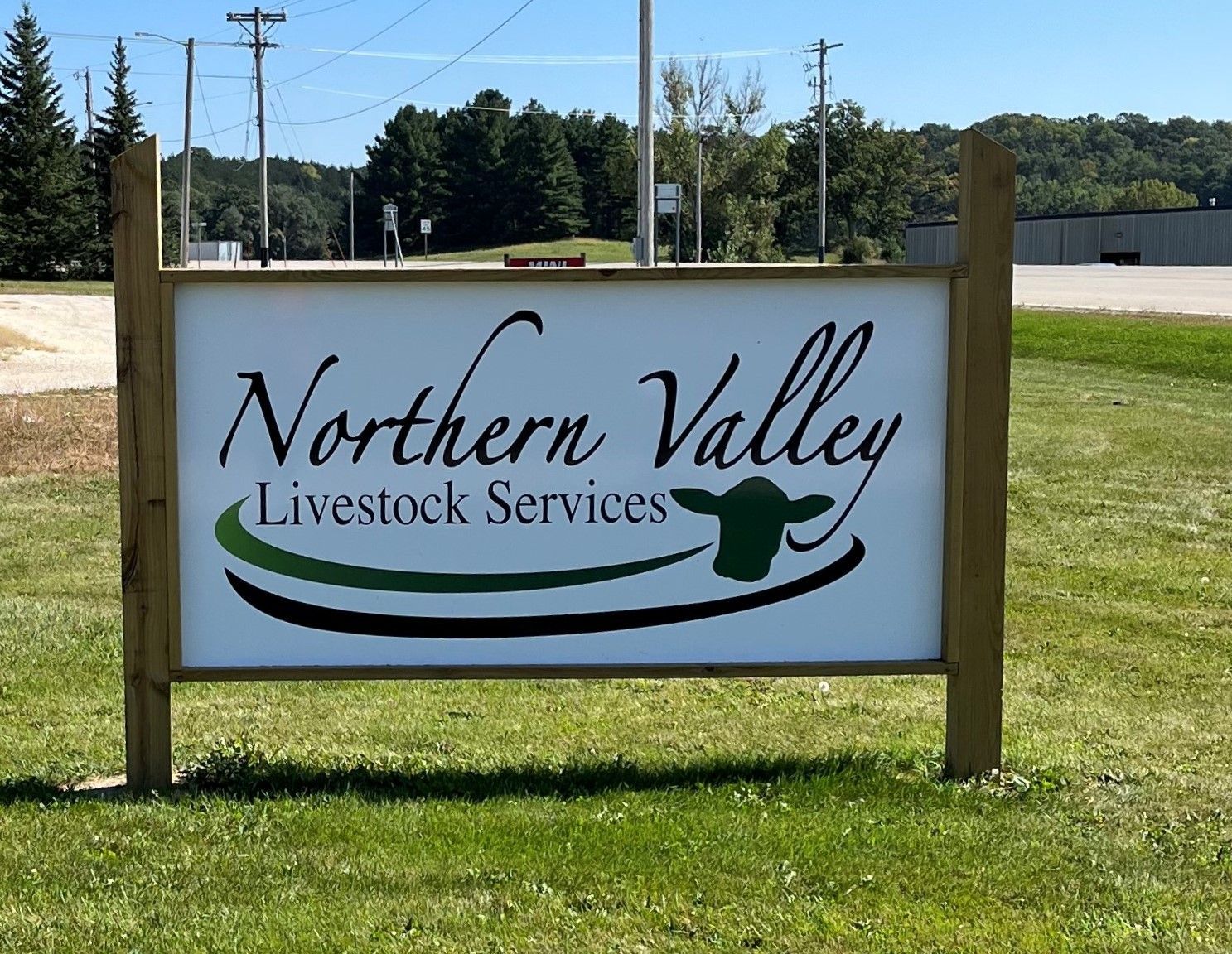 Northern Valley Livestock Services sign