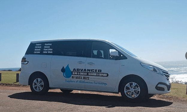 Work Van  — Window Furnishing Services in Tweed Heads, NSW